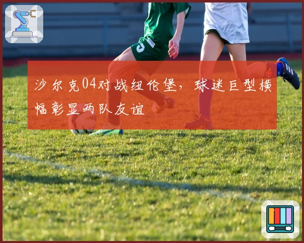 沙尔克04对战纽伦堡，球迷巨型横幅彰显两队友谊